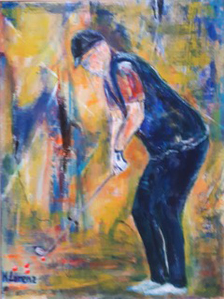 Golfeur2Acrylique46x61