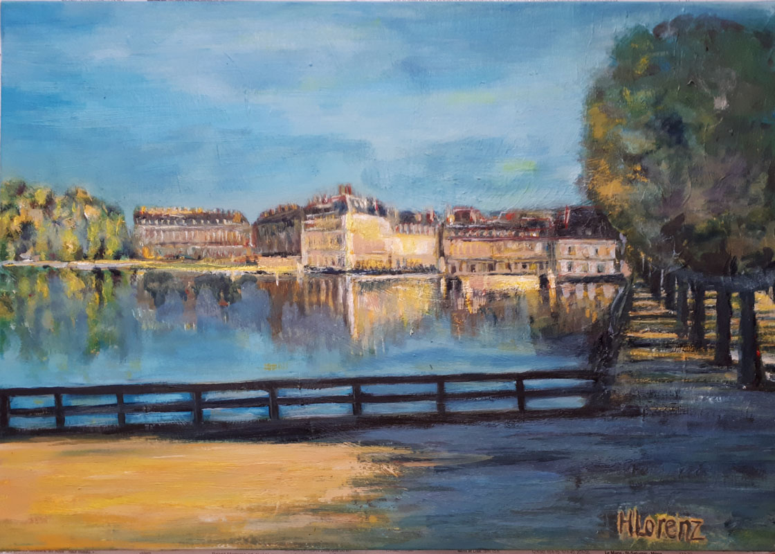 FontainebleauchâteauetparcHuile55x38