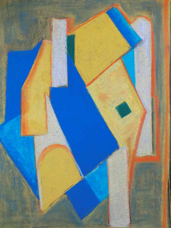 p Compositiongeometrique bleu jaune, 2015
