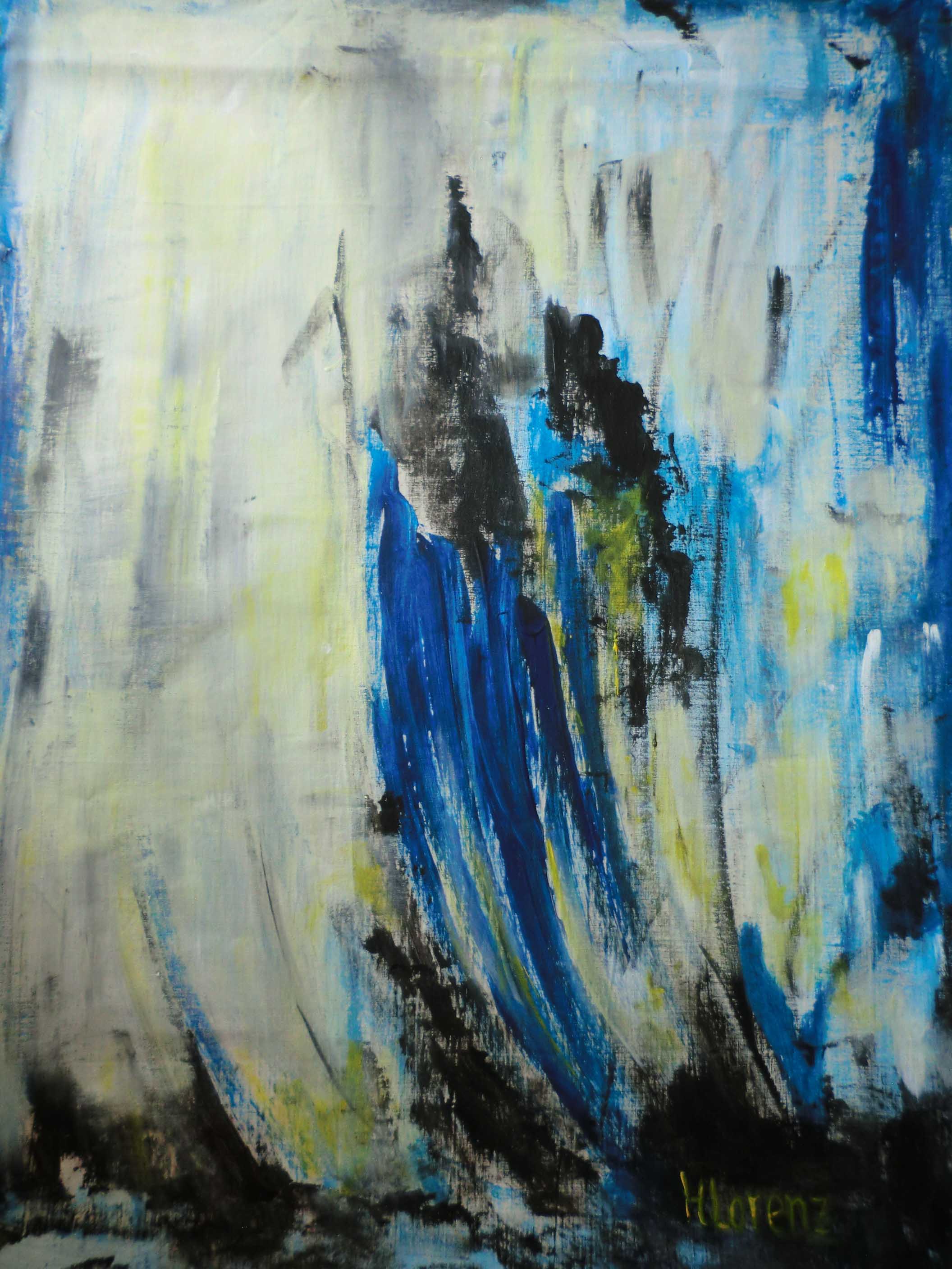 Desir, Acrylique sur toile, 2016, 70X92